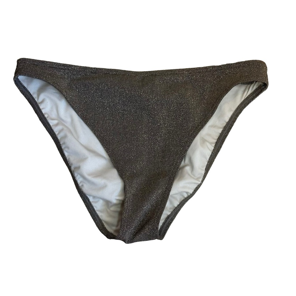 Peony Bronze Metallic Bikini Bottom sz 10 AU=M